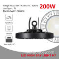 LED High Bay Light 200W Ống kính PC